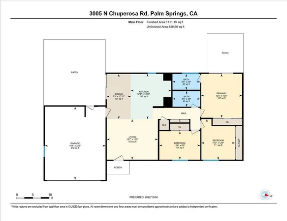 $3,500 | 3005 North Chuperosa Road, Palm Springs, CA 92262