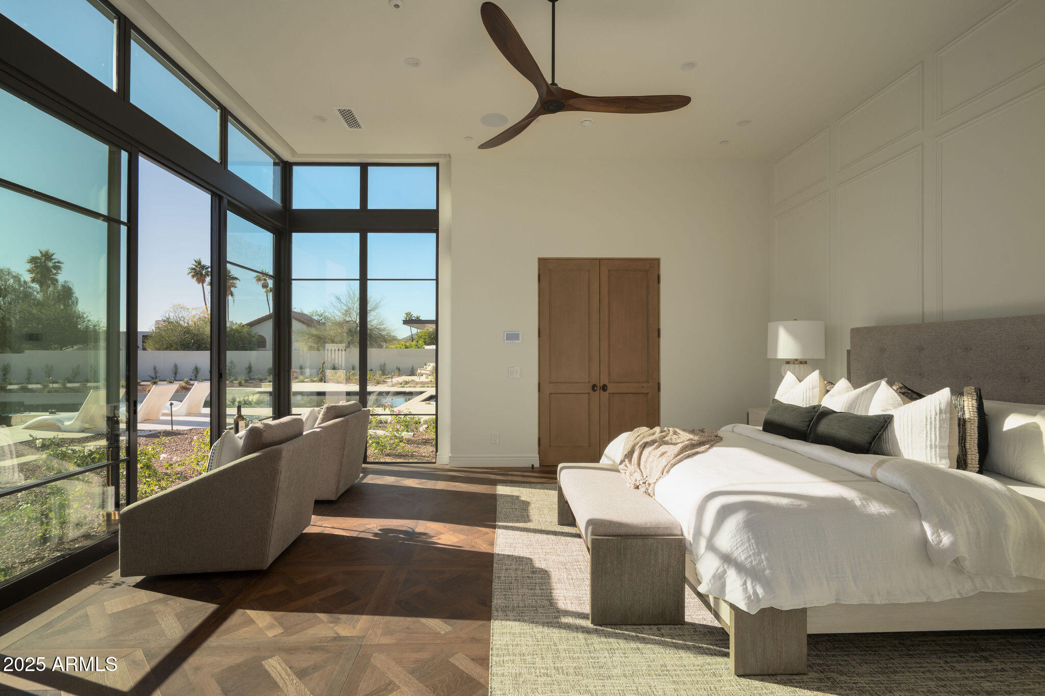 5902 East Cactus Wren Road Paradise Valley, AZ 85253 - Photo 26 of 72 a bedroom with double bed and a window