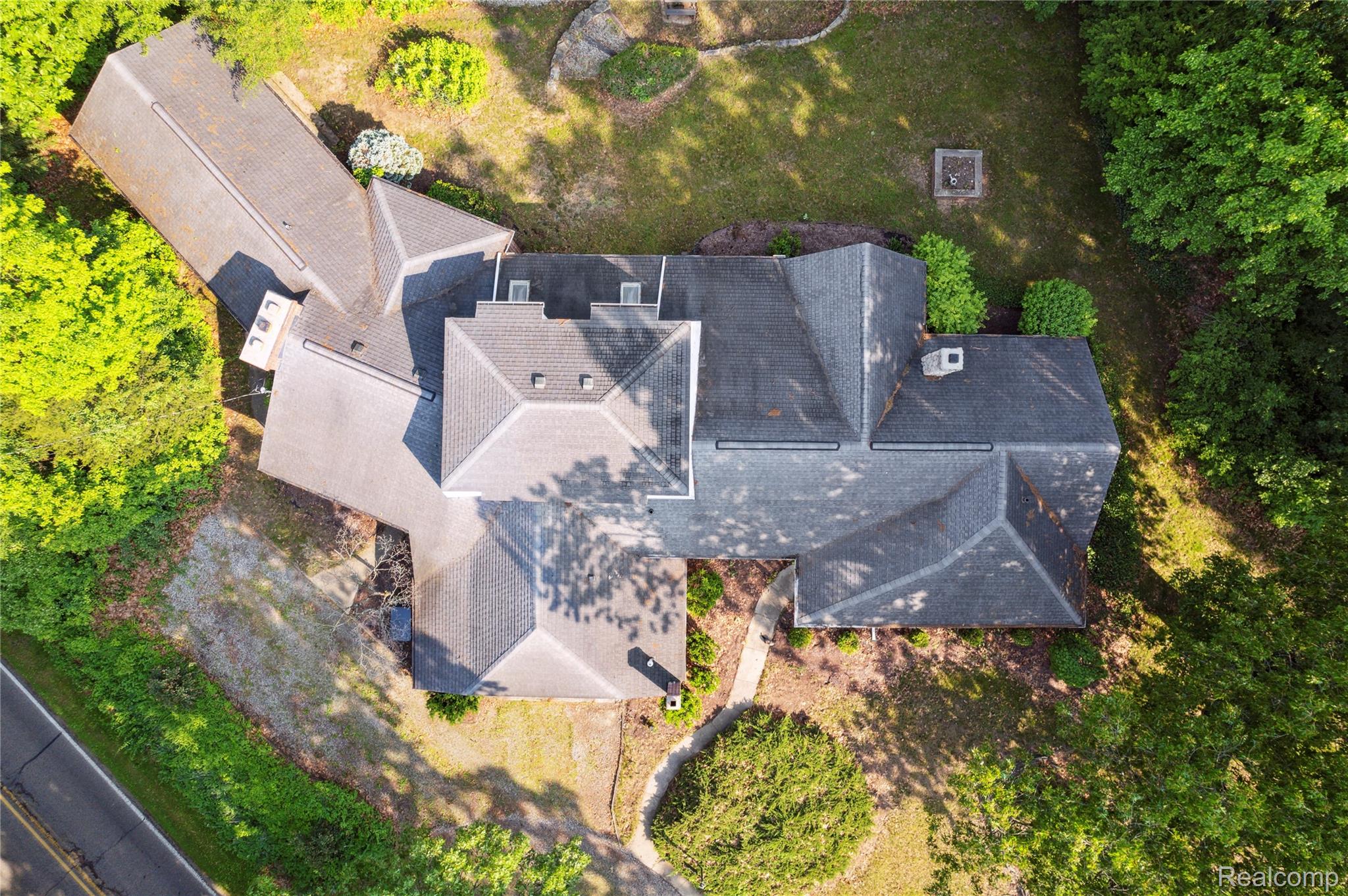 4300 West Bacon Road Hillsdale, MI 49242 - Photo 47 of 49 Aerial View of the Home