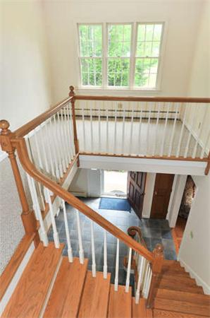 6 Bradish Farm Road Upton, MA 01568 - Photo 14 of 30 a view of wooden floor in stairs