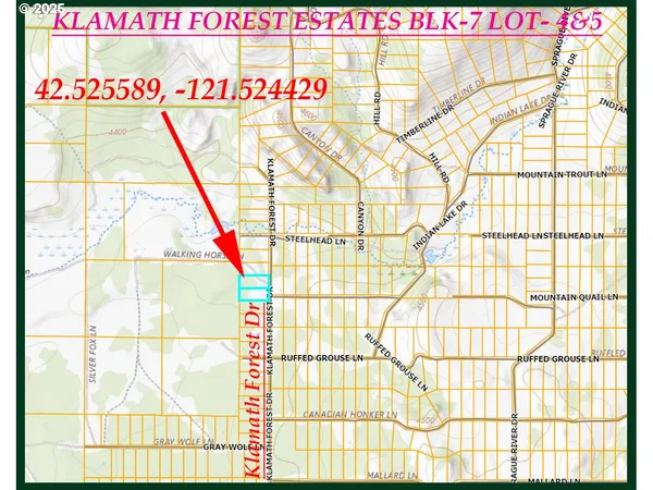 $27,000 | Klamath Forest Drive, Chiloquin, OR 97624