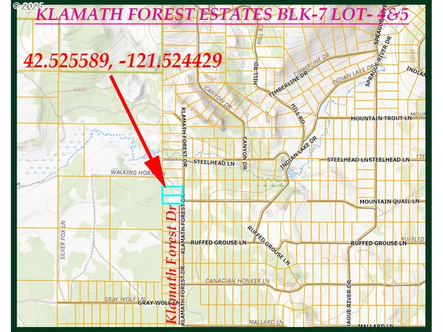 $30,000 | Klamath Forest Drive, Chiloquin, OR 97624