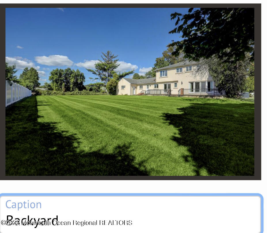 112 Roseld Avenue Deal, NJ 07723 - Photo 33 of 39 a view of house with garden