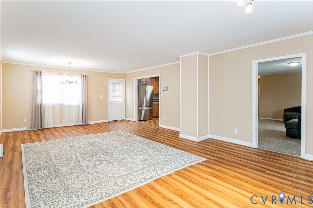 26746 Oxford Road Ruther Glen, VA 22546 - Photo 7 of 25 a view of an empty room