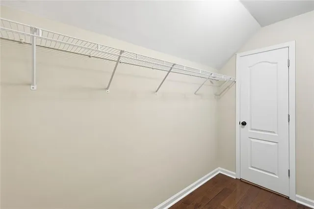 a view of empty room