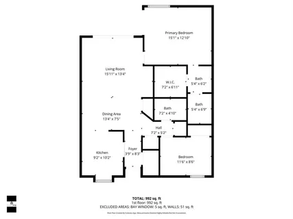 a picture of a bench in front of a wall