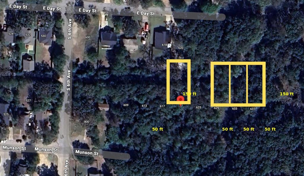 a view of a house with a yard and garden