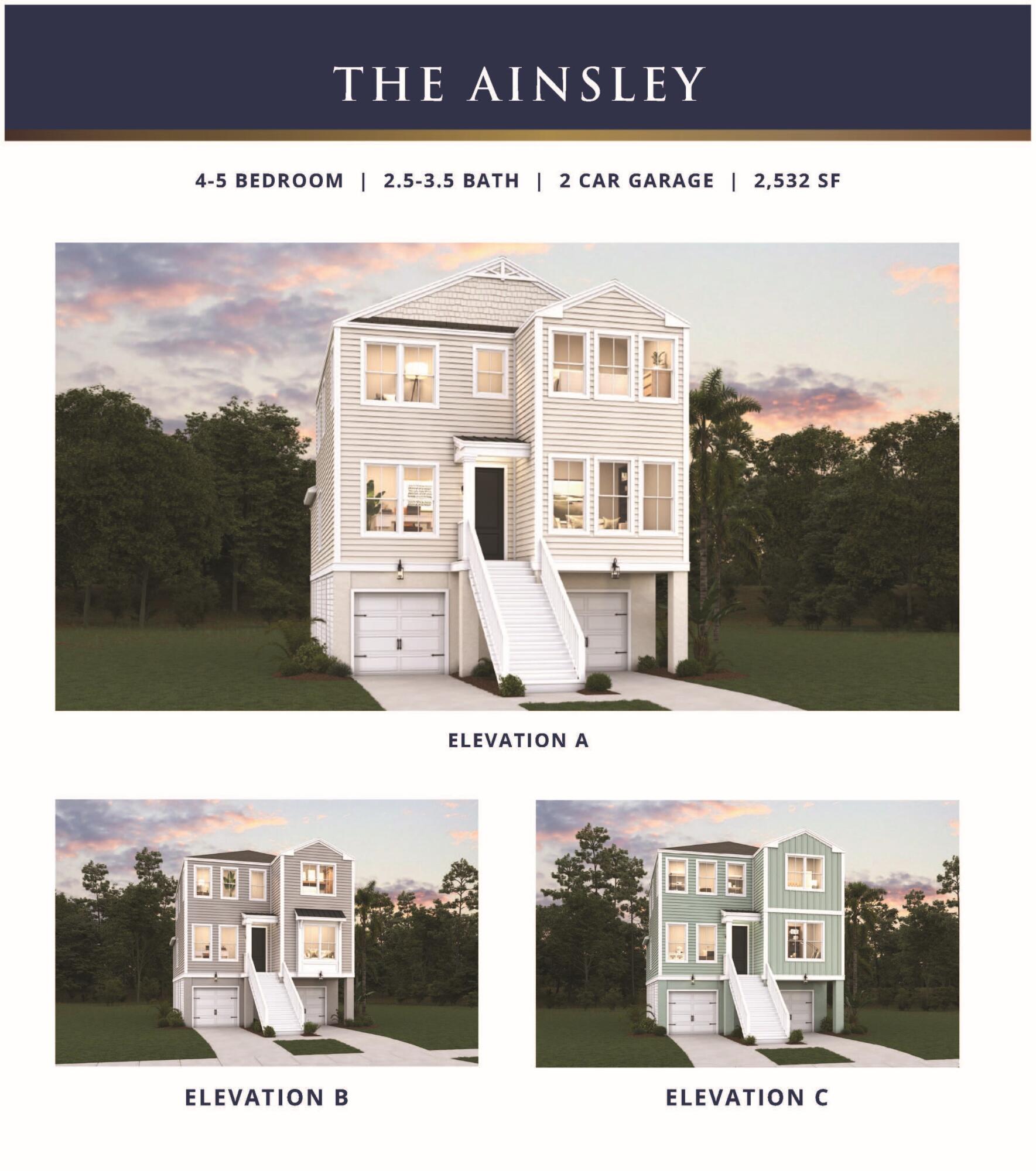 6 Longtown Drive Hanahan, SC 29410 - Photo 1 of 20 Ainsley_HeronPreserve_Elevations Cropped