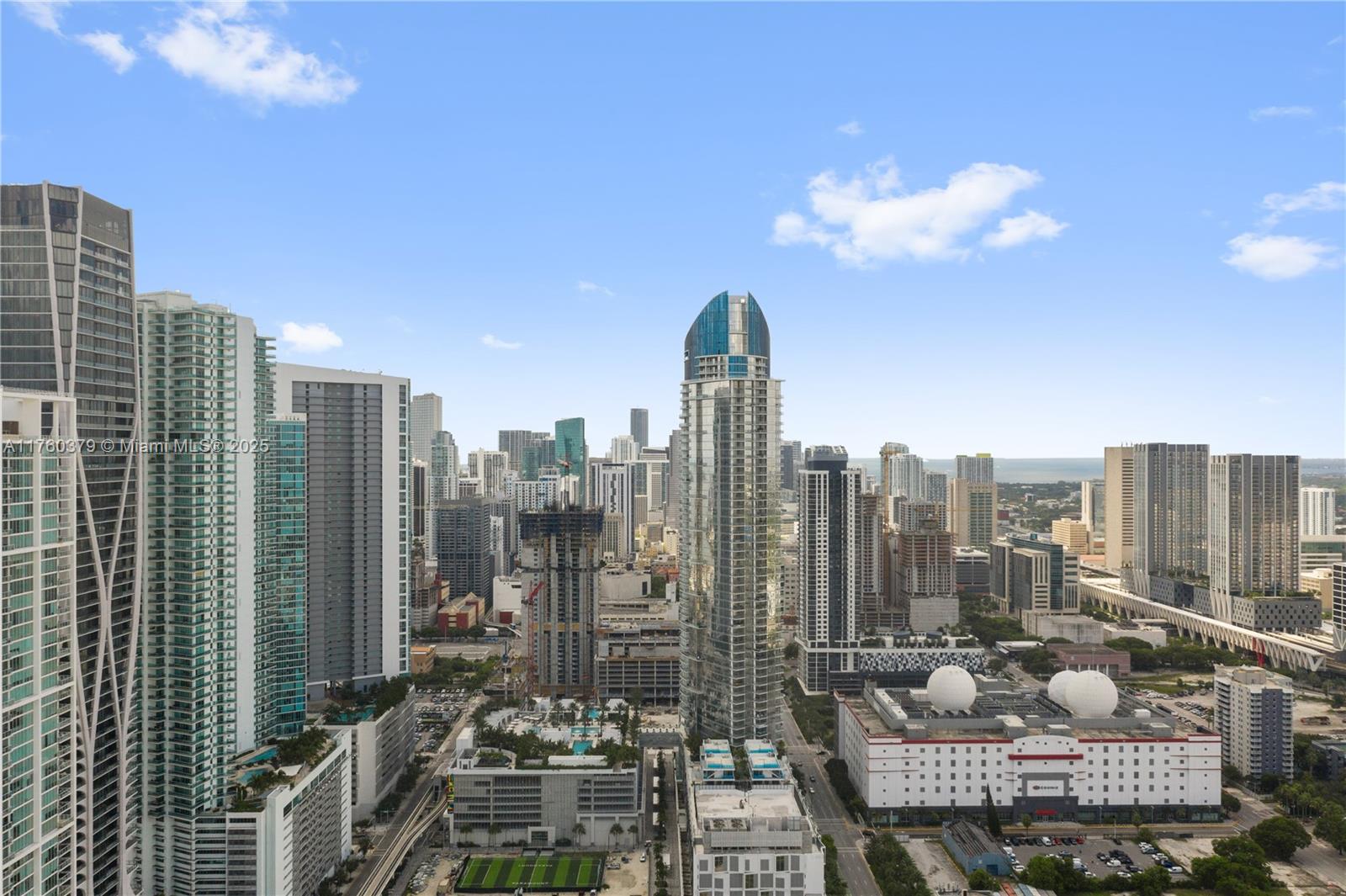 851 Northeast 1st Avenue, Unit 4203 Miami, FL 33132 - Photo 31 of 34 a view of city with tall buildings