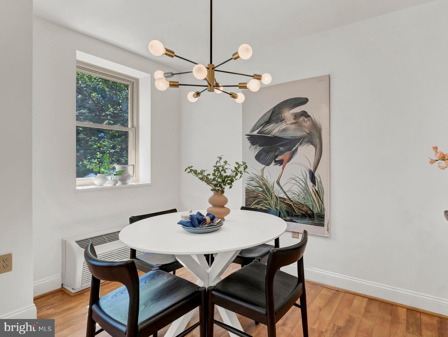 2440 16th Street Northwest, Unit 312 Washington, DC 20009 - Photo 10 of 27 Generous Dining Space