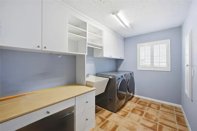 a room with storage and utility