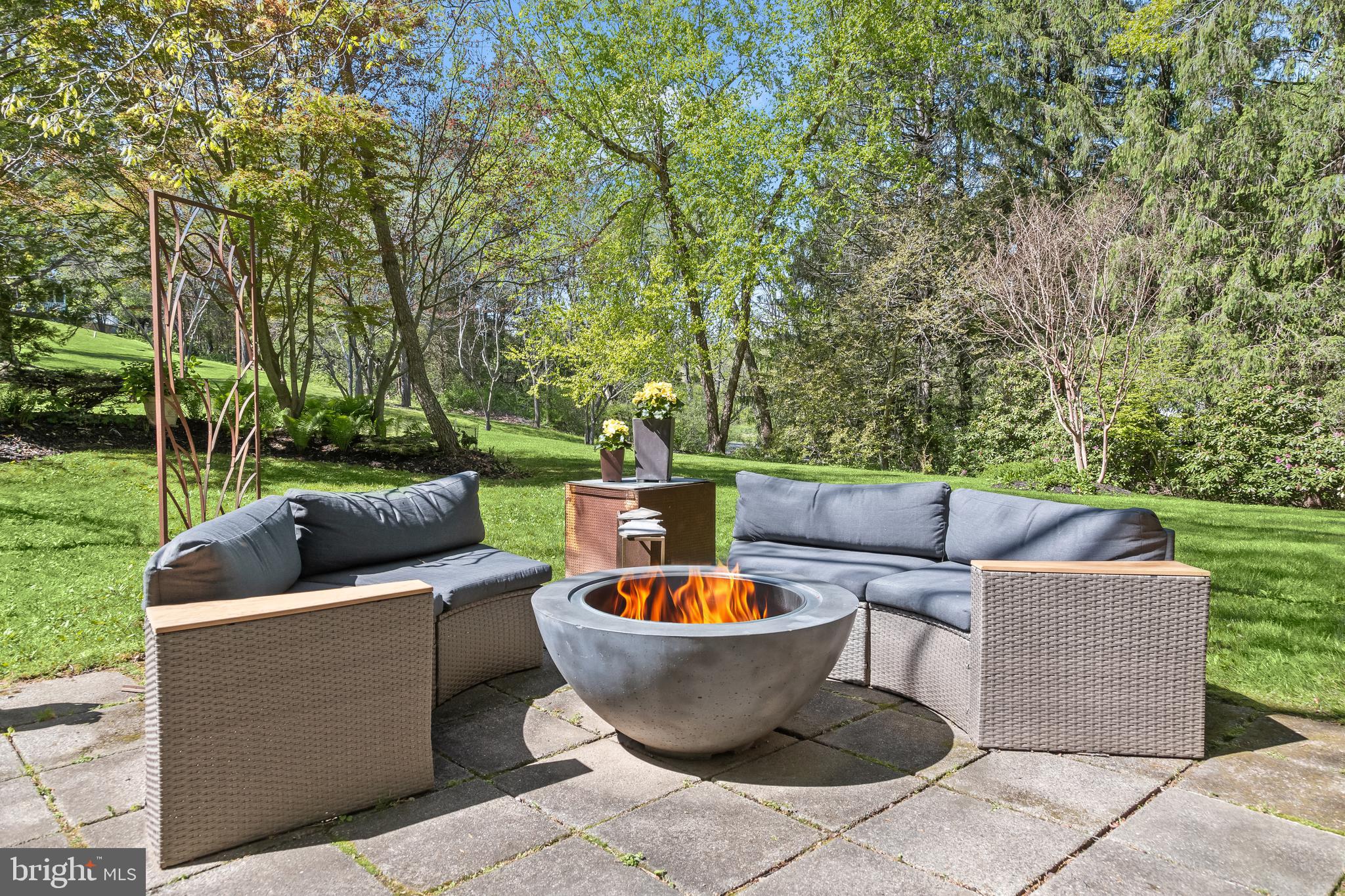 927 Buckhorn Road Sykesville, MD 21784 - Photo 101 of 147 Custom Patio - Gas Firepit