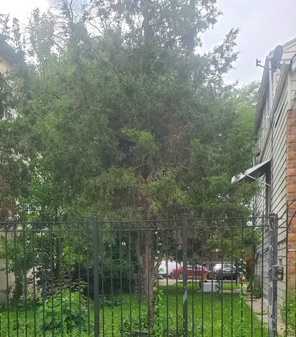 a view of a swimming pool from a balcony