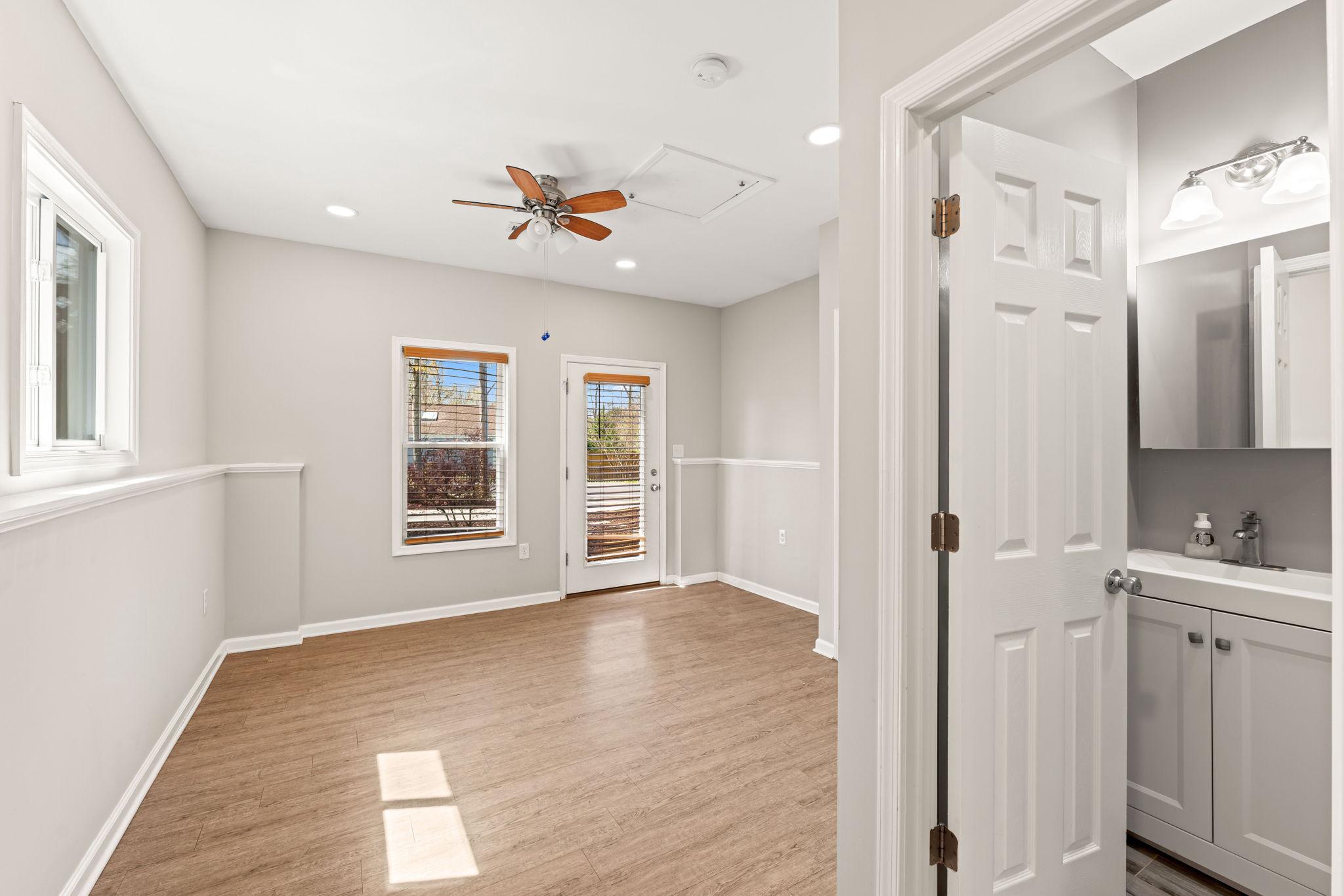 8635 Old Mt Vernon Road Alexandria, VA 22309 - Photo 18 of 47 Bedroom 1 off of Kitchen w/ ensuite Bath