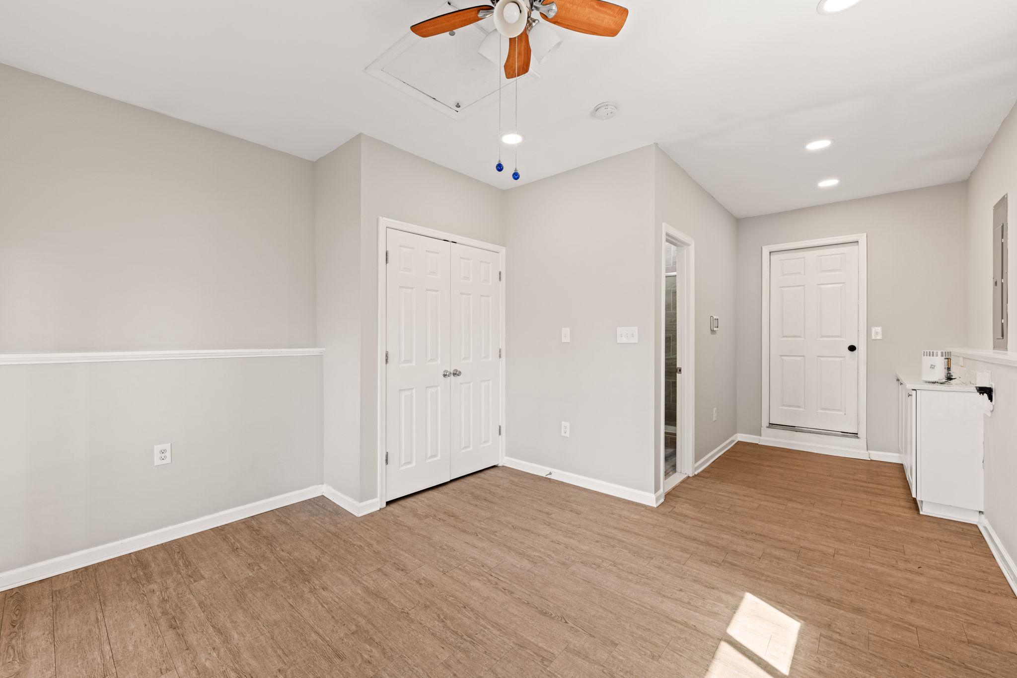 8635 Old Mt Vernon Road Alexandria, VA 22309 - Photo 20 of 47 Bedroom 1 off of Kitchen w/ ensuite Bath