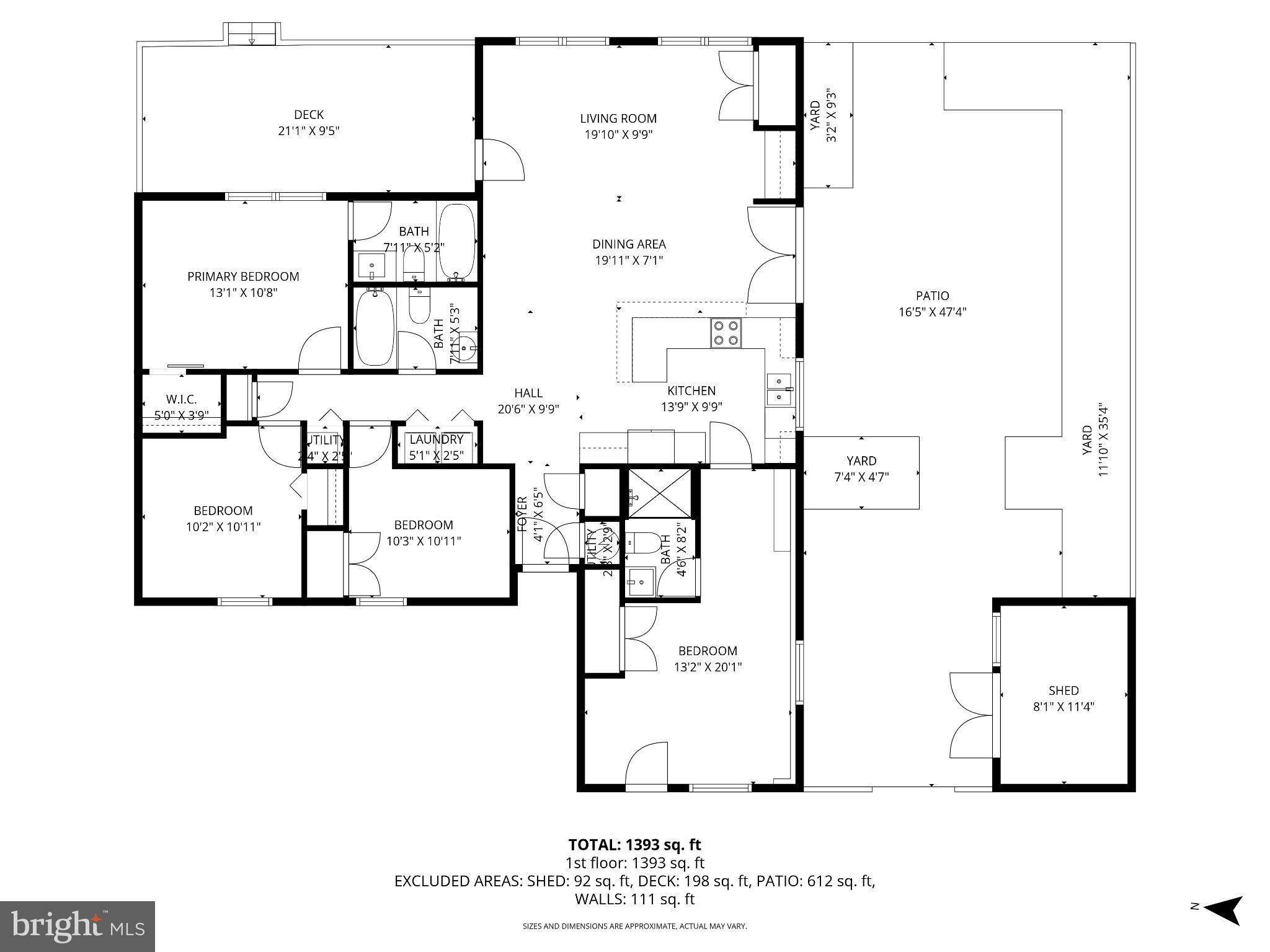 8635 Old Mt Vernon Road Alexandria, VA 22309 - Photo 47 of 47 Spacious floor plan for modern living.