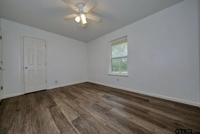 wooden floor in an empty room