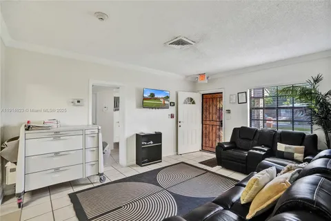 a workspace with furniture and window