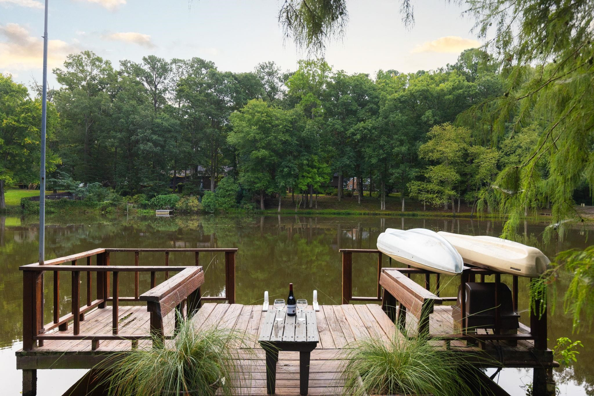 2204 Timberlake Drive Raleigh, NC 27604 - Photo 61 of 100 Dock on the Water