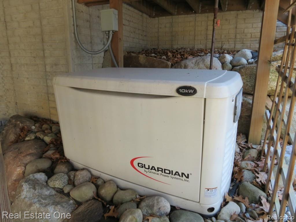 9895 Gibbs Road Clarkston, MI 48348 - Photo 67 of 75 Natural gas whole house generator.
