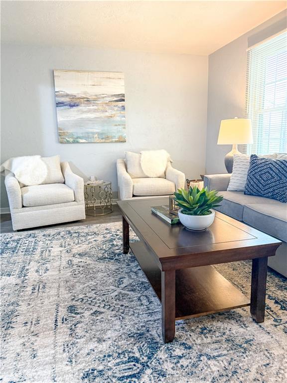 722 Mercer Street Pittsburgh, PA 15219 - Photo 12 of 41 a living room with furniture and a potted plant