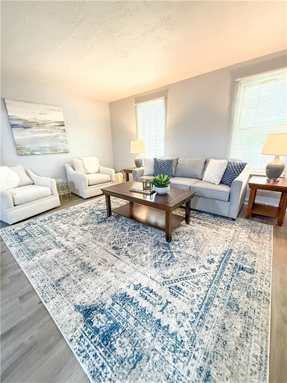 722 Mercer Street Pittsburgh, PA 15219 - Photo 8 of 41 a living room with furniture and a couch