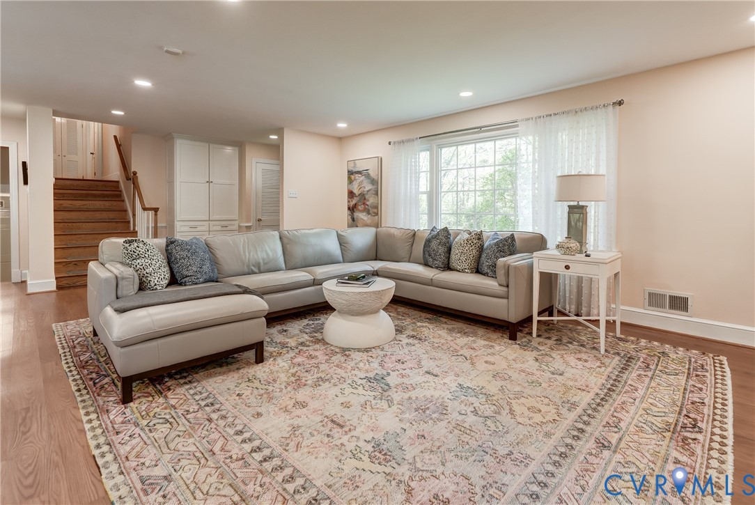 4287 Cheyenne Road Richmond, VA 23235 - Photo 36 of 60 a living room with furniture and a large window