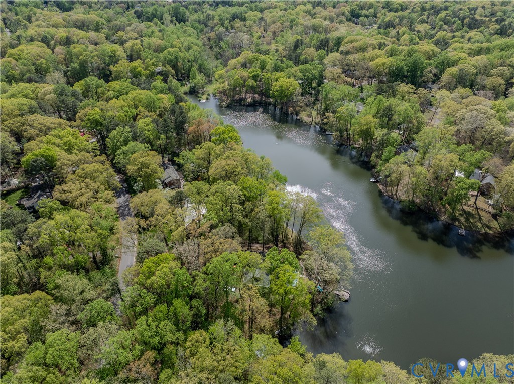 4287 Cheyenne Road Richmond, VA 23235 - Photo 58 of 60 an aerial view of a house with a yard