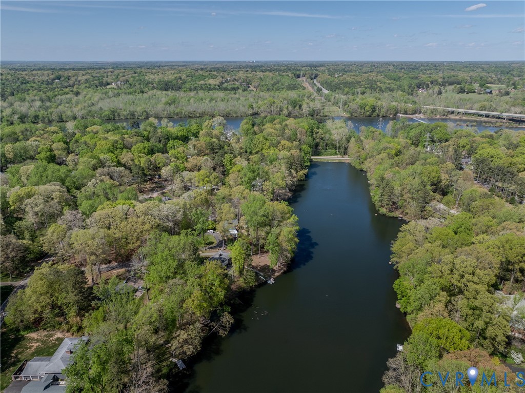 4287 Cheyenne Road Richmond, VA 23235 - Photo 59 of 60 an aerial view of a houses with a yard