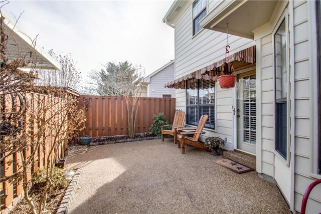 737 Gen George Patton Road, Unit 737 Nashville, TN 37221 - Photo 15 of 18 Enhanced Patio Landscaping is Beautiful in the Spring and Summer