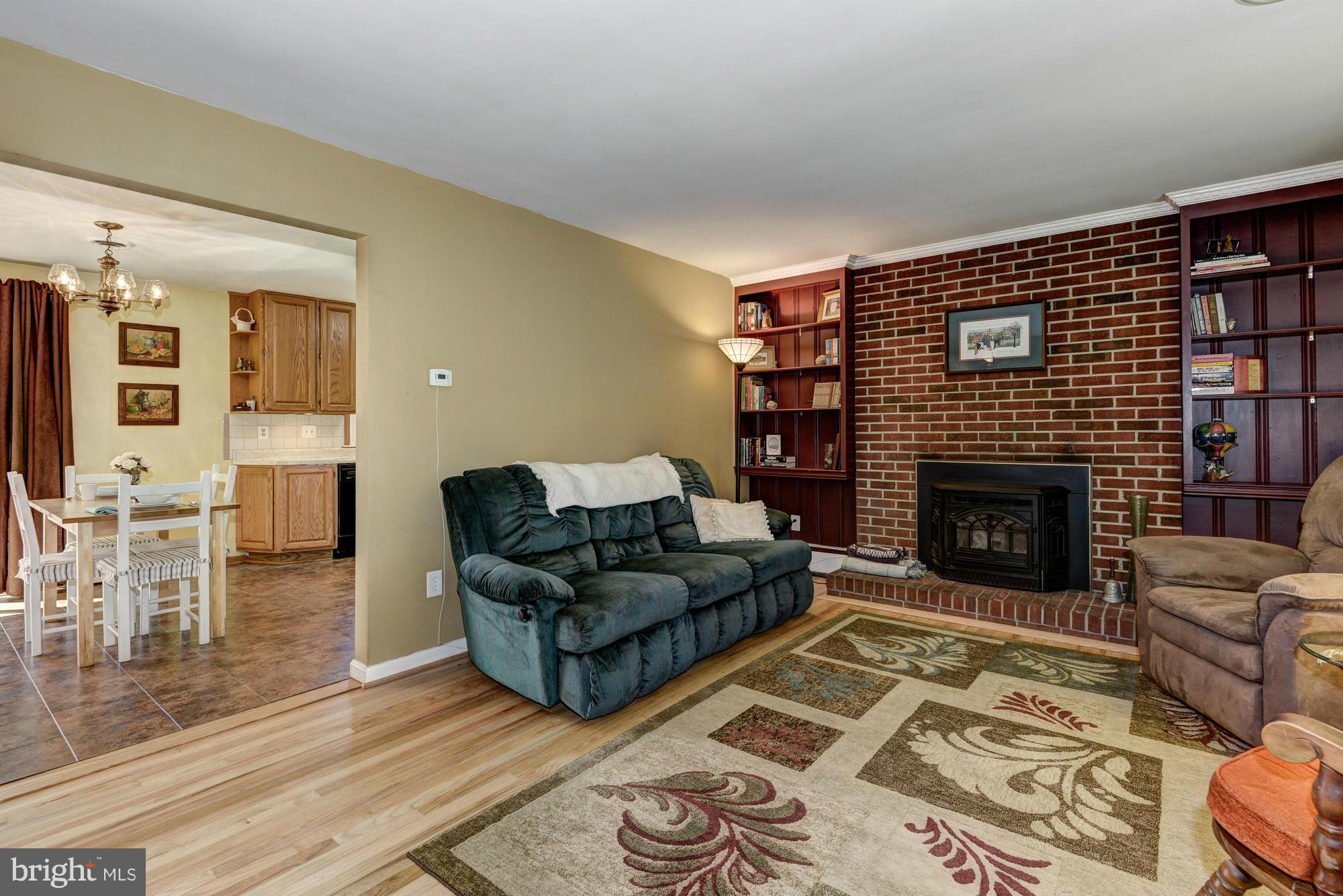 3604 Granite Road Woodstock, MD 21163 - Photo 4 of 30 Living Room with Pellet Stove