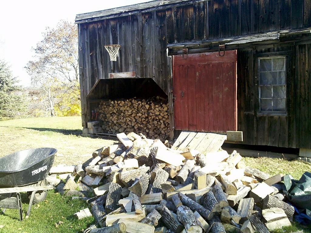 104 Cape Cod Hill Road New Sharon, ME 04955 - Photo 18 of 21 Dry Wood Storage Area