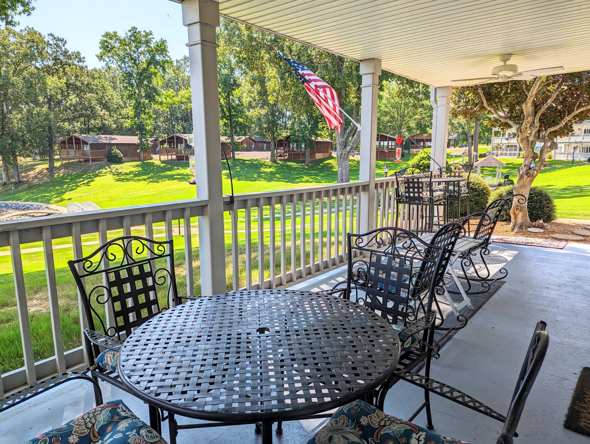 226 Pleasant Place, Unit B2 Springville, TN 38256 - Photo 37 of 43 a view of a chairs and table in the balcony