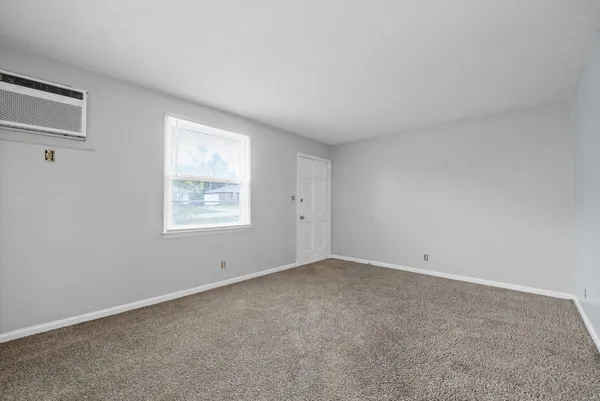 a view of room with window