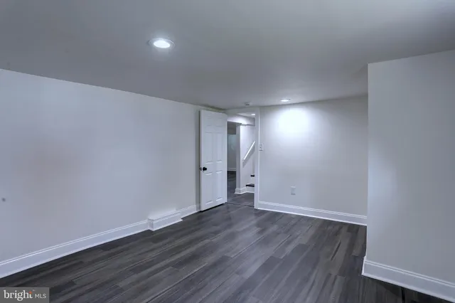 wooden floor in an empty room