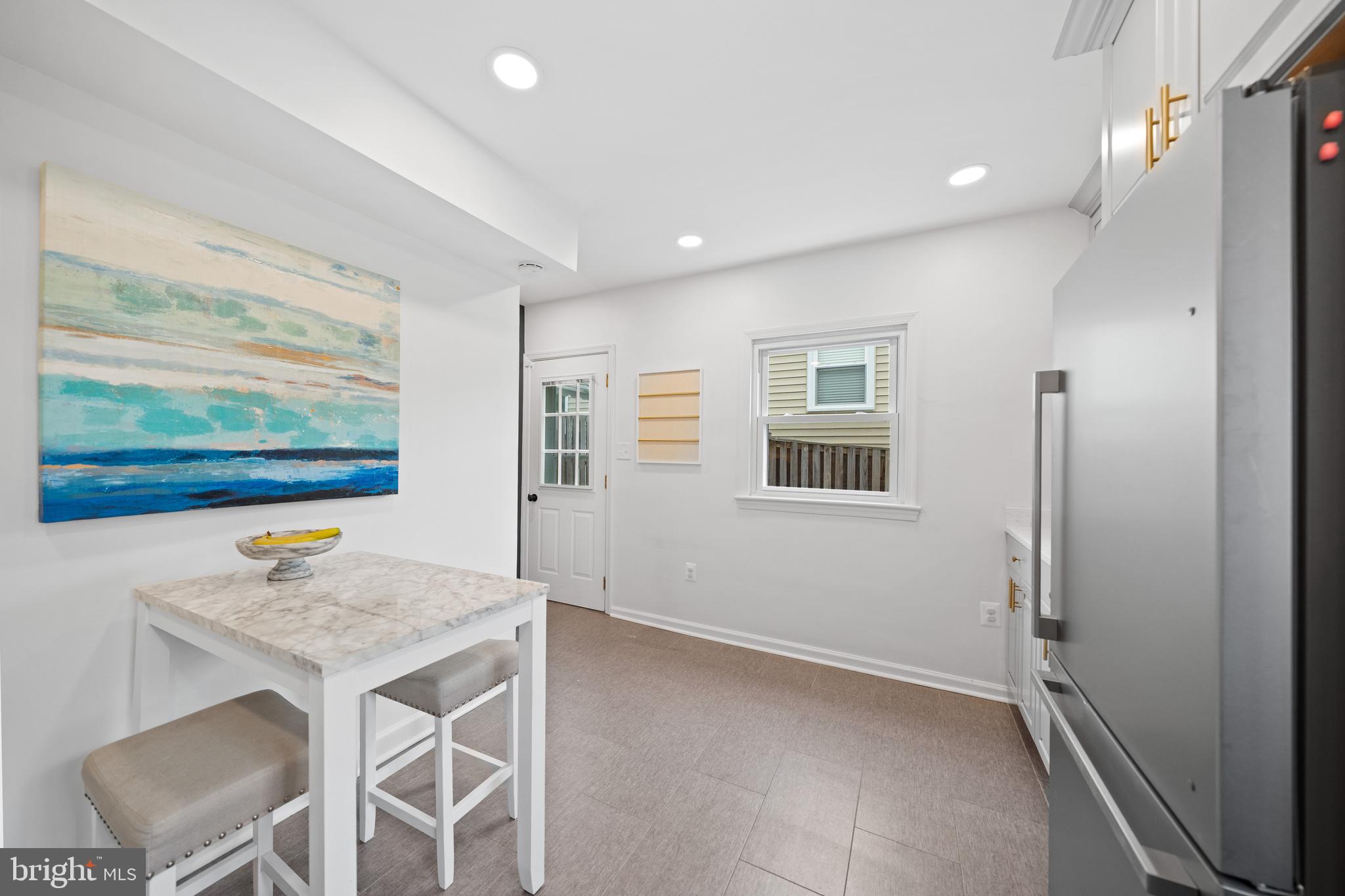 2837 Cameron Road Falls Church, VA 22042 - Photo 14 of 42 a view of kitchen with granite countertop window and wooden floor