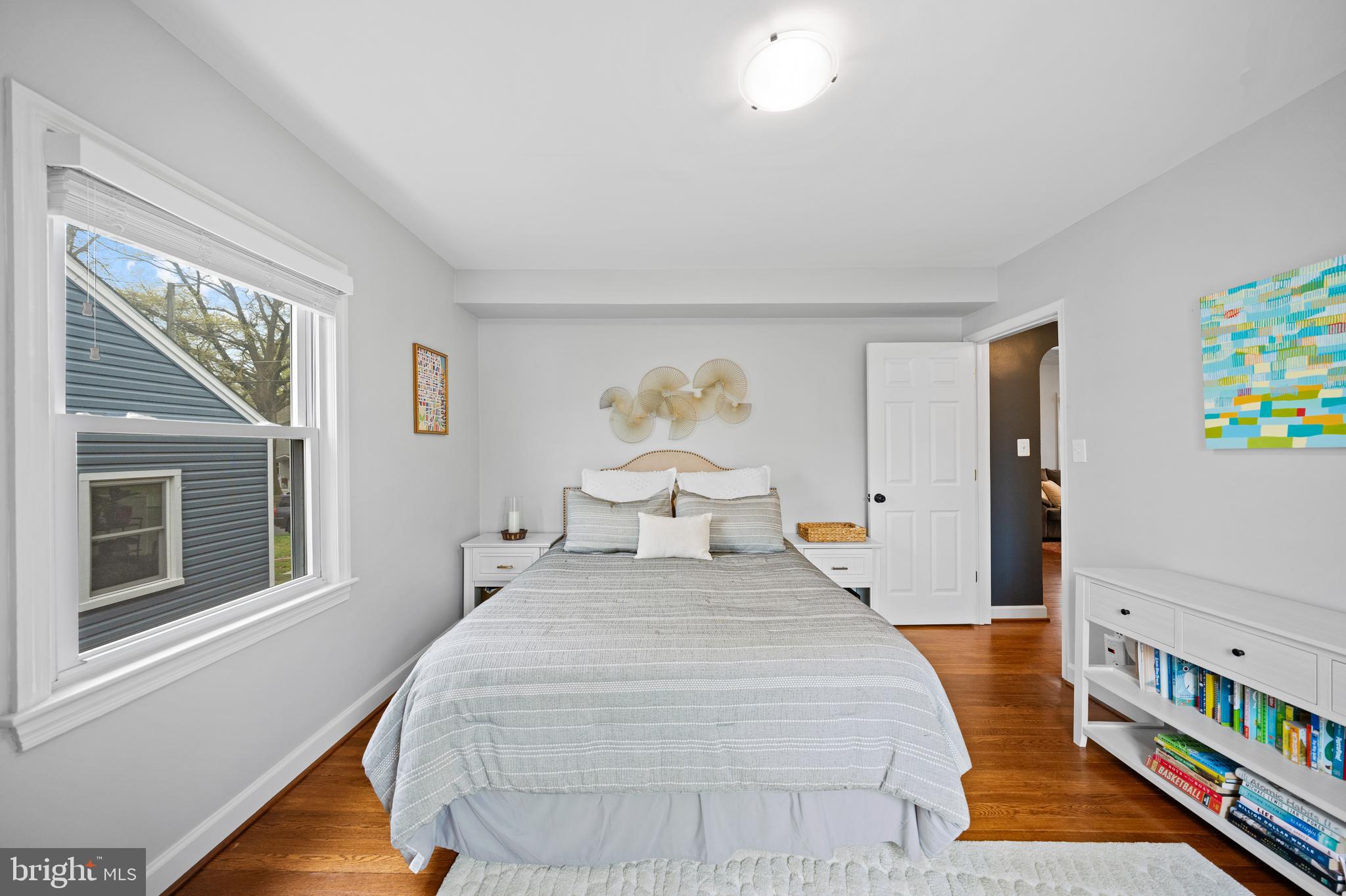2837 Cameron Road Falls Church, VA 22042 - Photo 17 of 42 a bedroom with a bed and a window