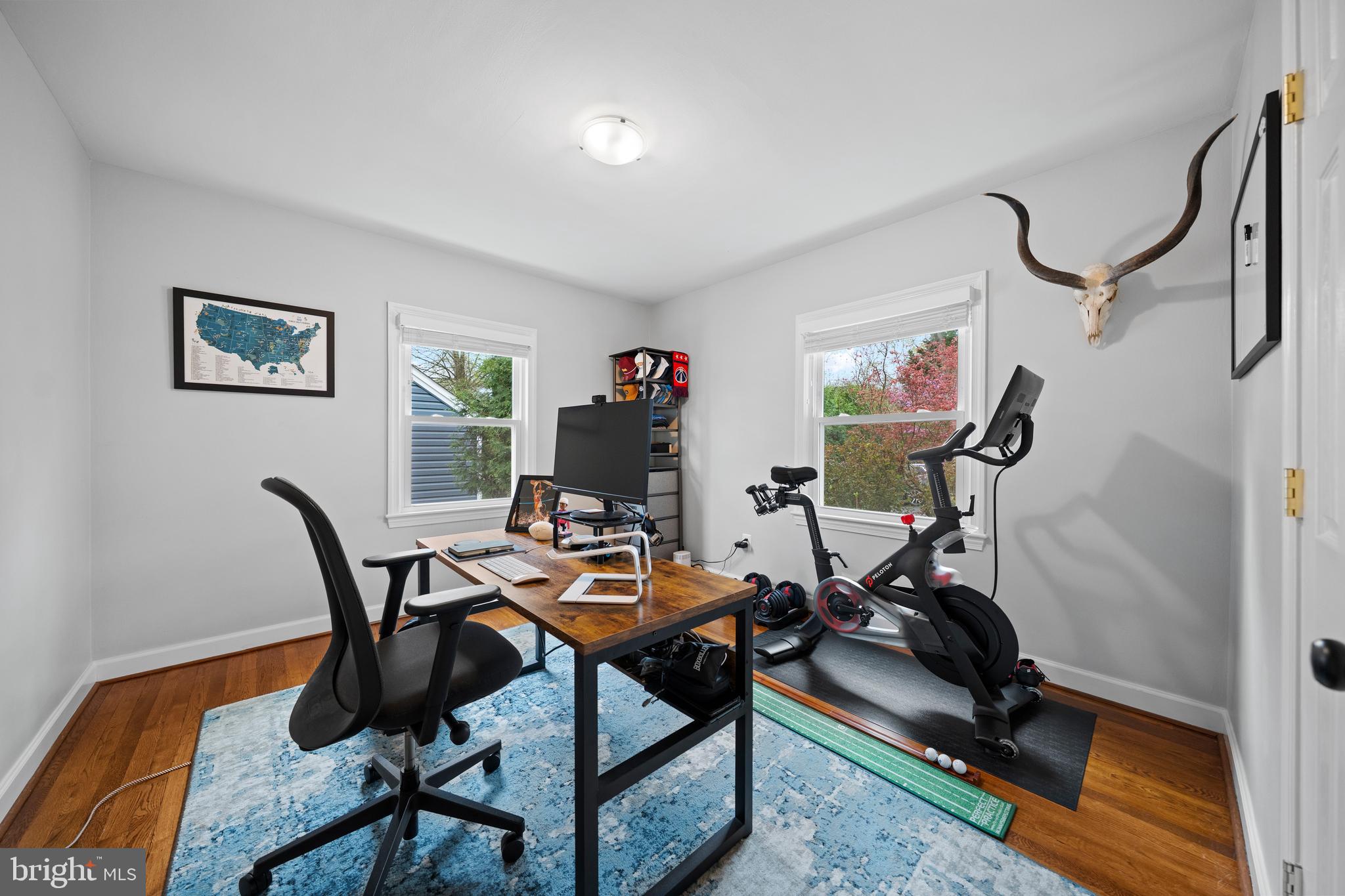 2837 Cameron Road Falls Church, VA 22042 - Photo 20 of 42 a view of a workspace with furniture and toys