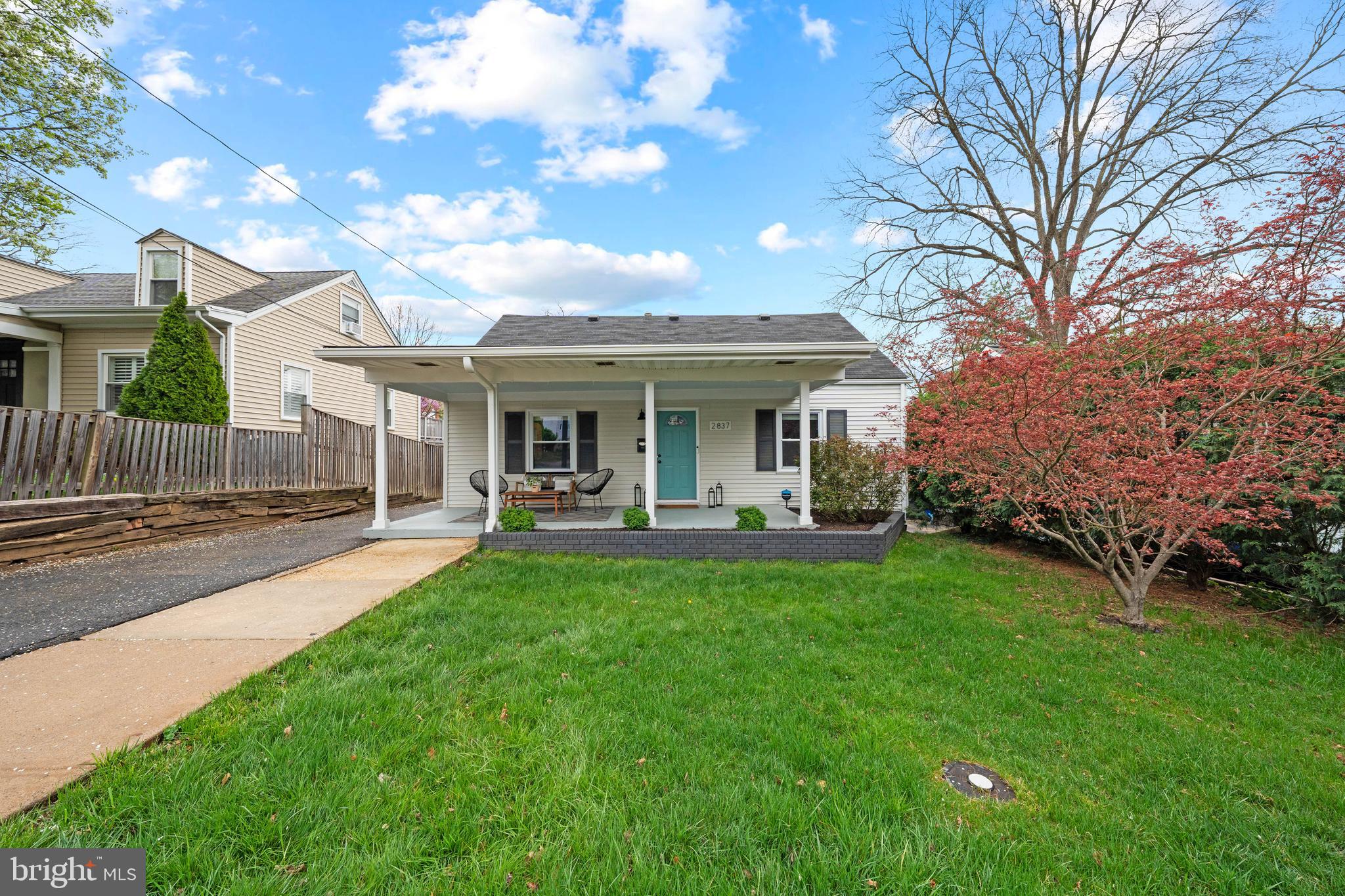 2837 Cameron Road Falls Church, VA 22042 - Photo 3 of 42 a view of a house with backyard porch and sitting area