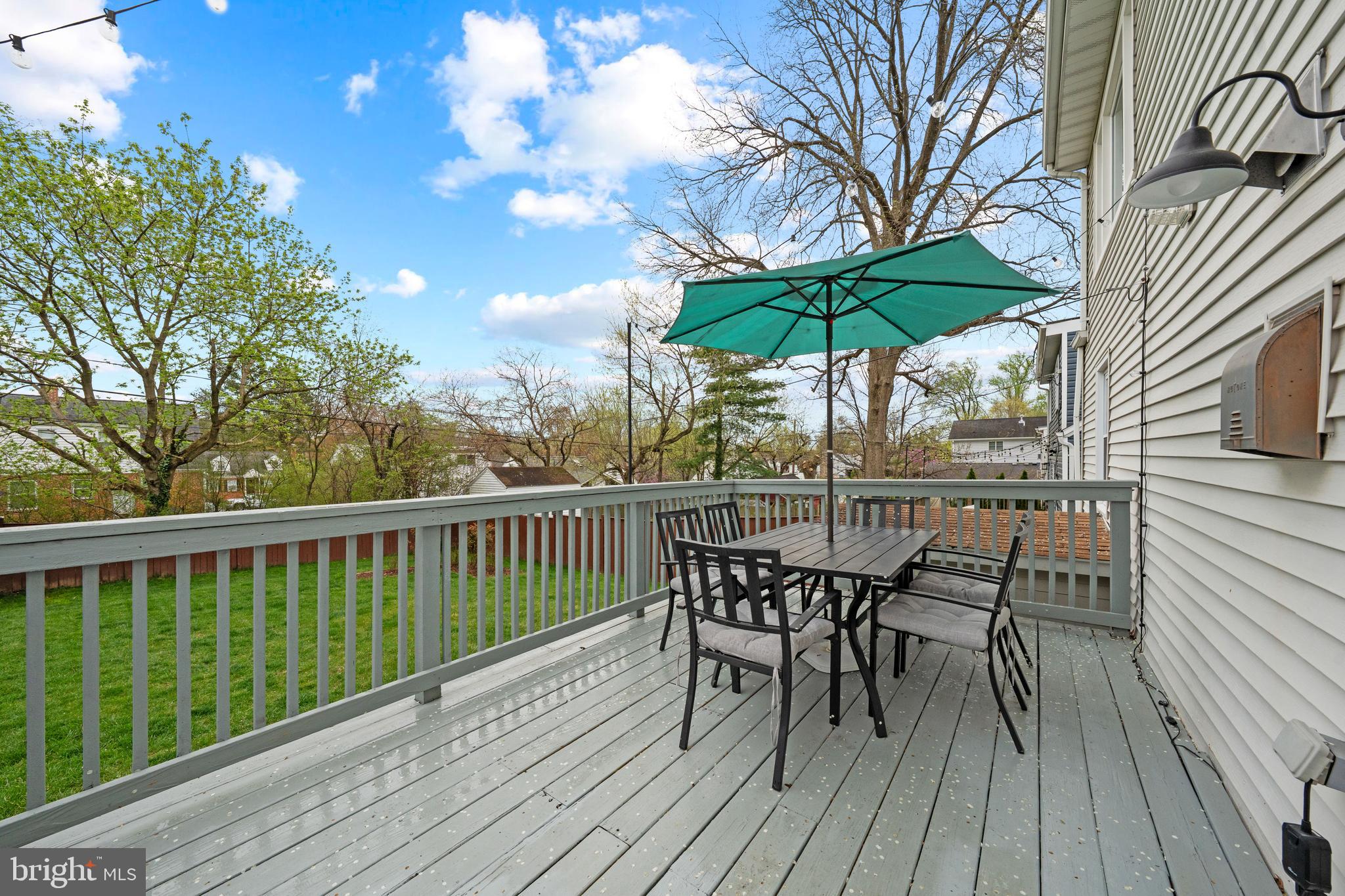 2837 Cameron Road Falls Church, VA 22042 - Photo 34 of 42 a view of balcony with furniture and wooden deck