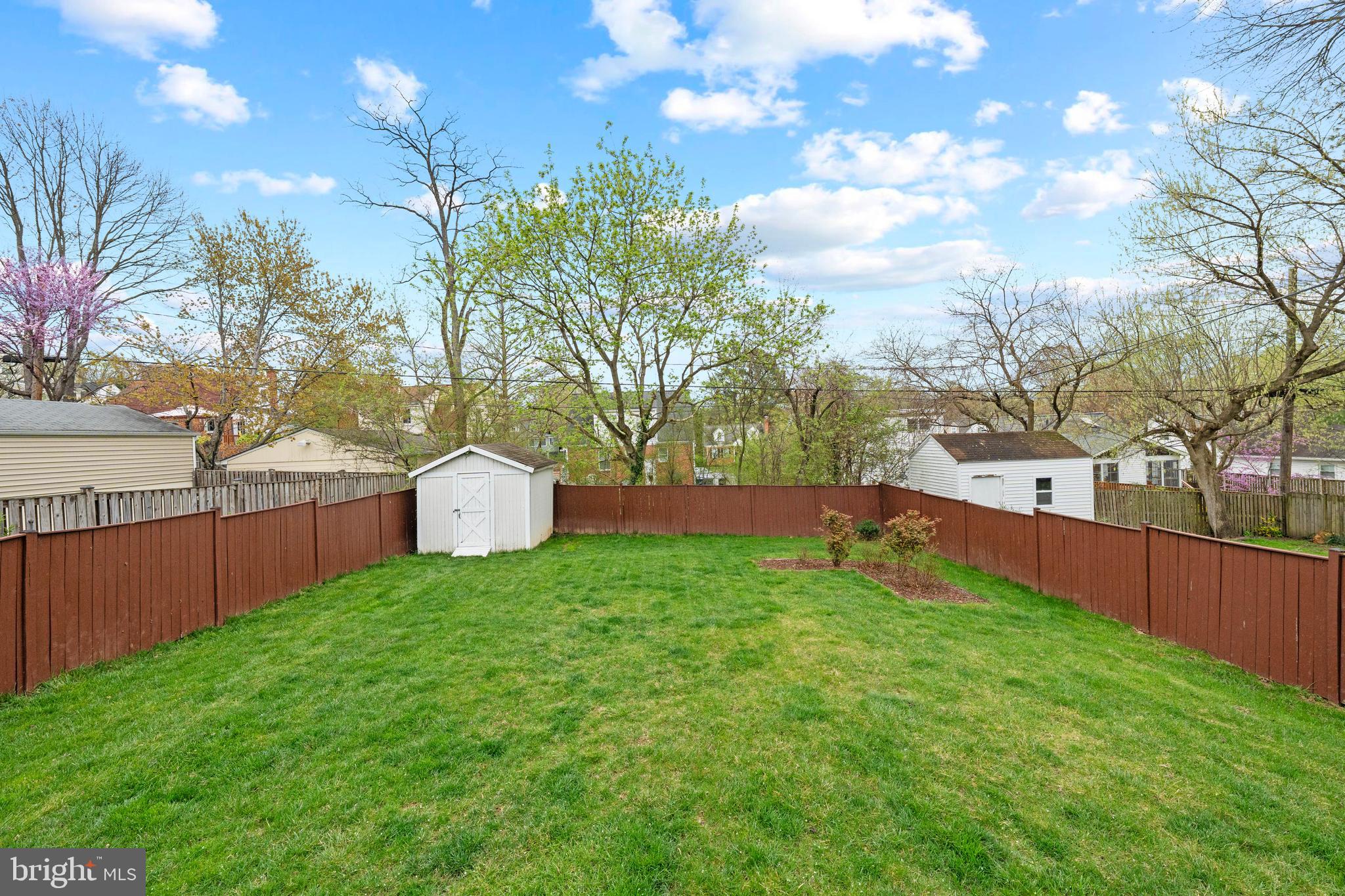 2837 Cameron Road Falls Church, VA 22042 - Photo 36 of 42 a view of a garden with large trees