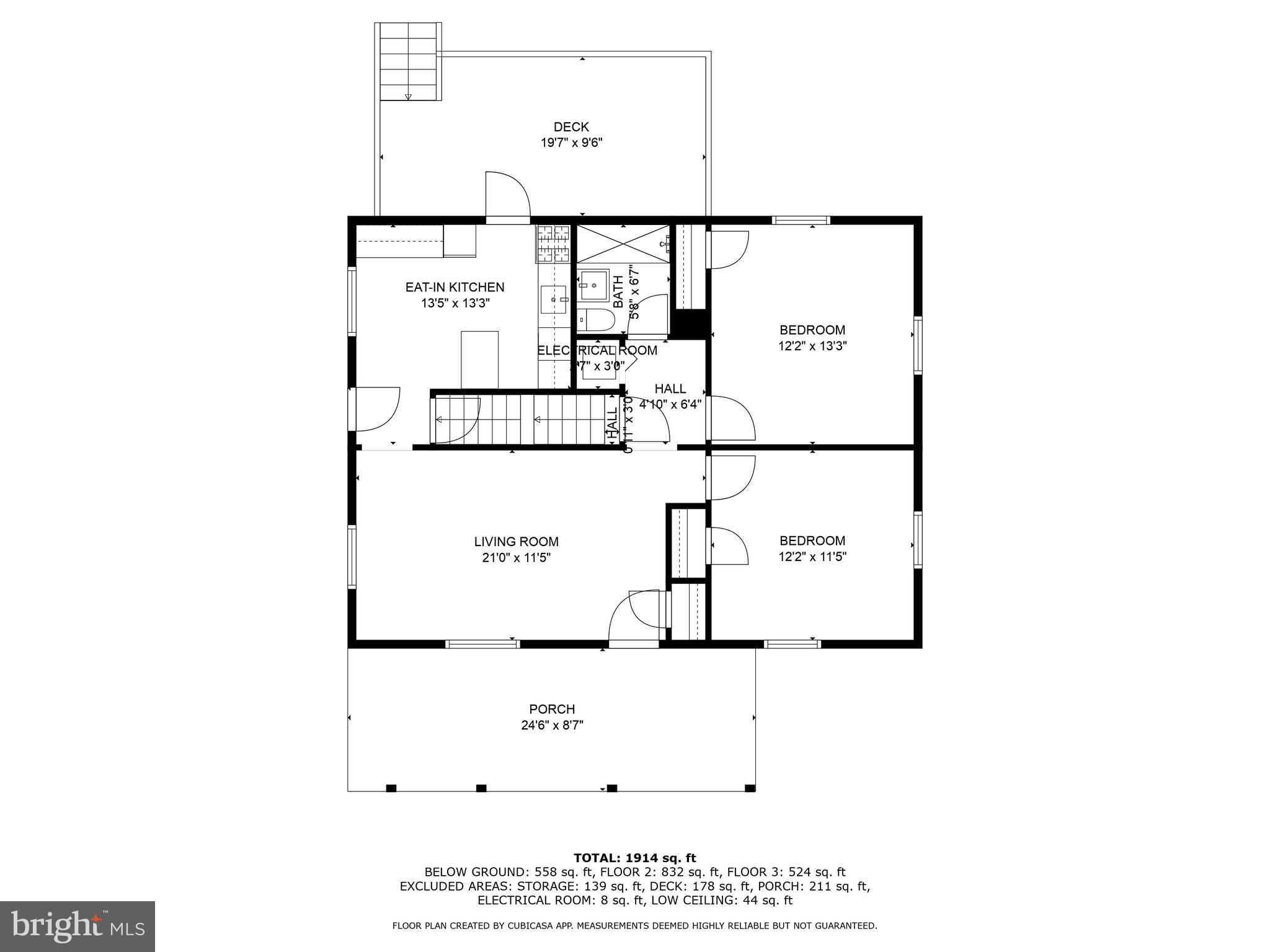 2837 Cameron Road Falls Church, VA 22042 - Photo 39 of 42 a picture of a floor plan