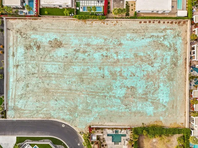 a view of a terrace with yard and road