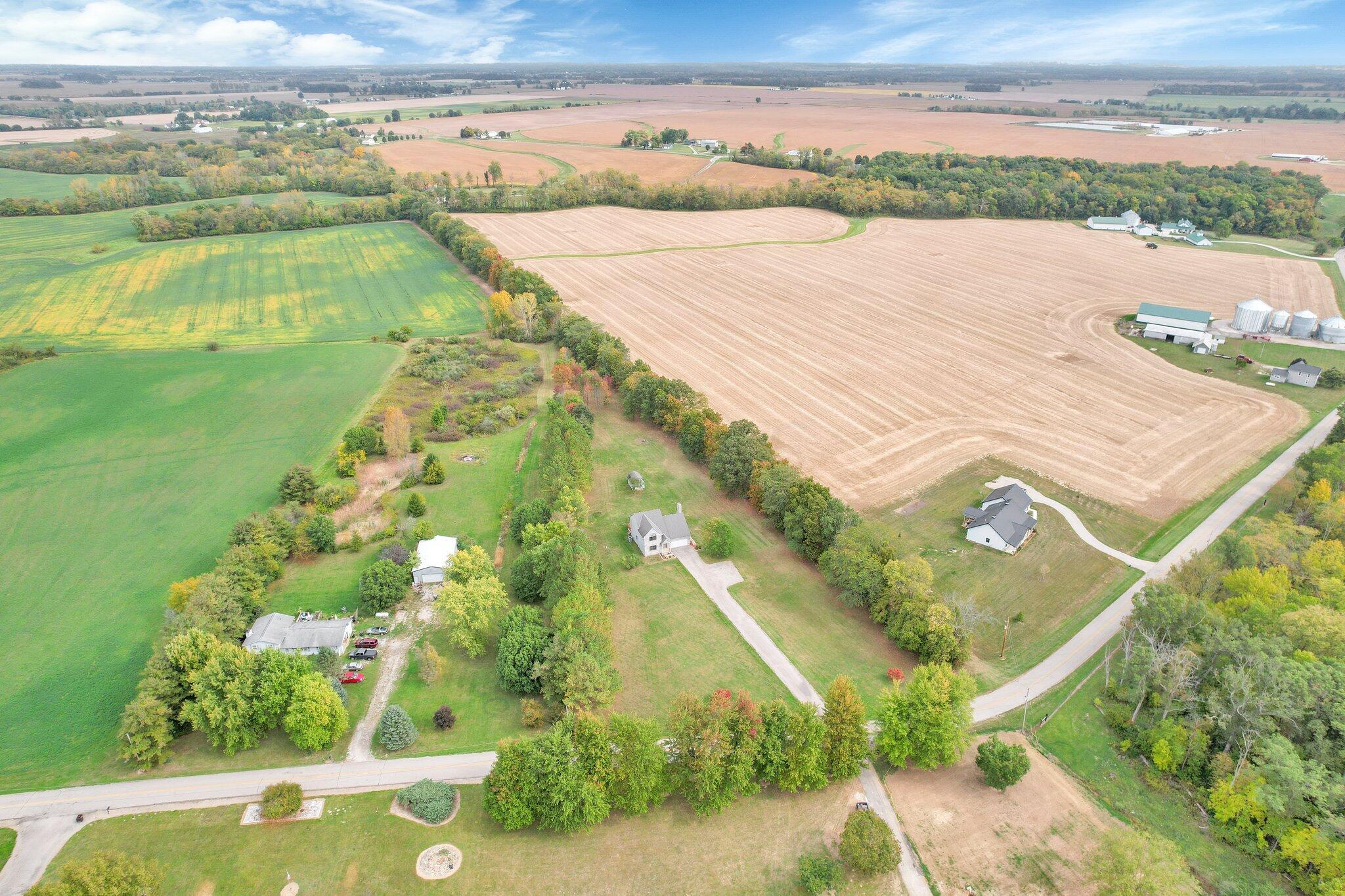 7176 Darby Road Circleville, OH 43113 - Photo 43 of 45 Overhead Drone View