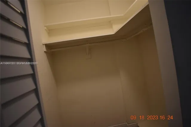 a view of closet