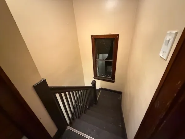a view of balcony and door