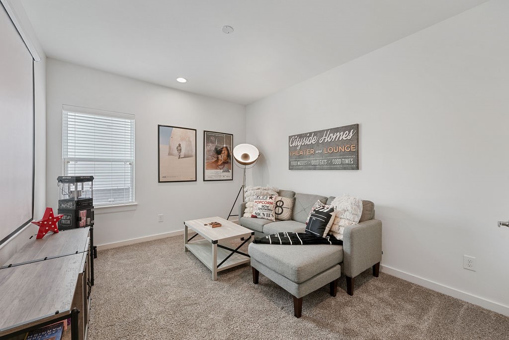 1208 Highland Row Lane Houston, TX 77091 - Photo 21 of 29 *Photos of staged model home. Finish package will feature blonde flooring with green and taupe cabinetry.