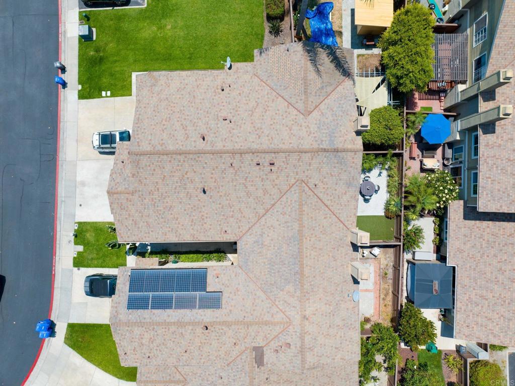 2992 Brandon Circle Carlsbad, CA 92010 - Photo 38 of 69 an aerial view of a house with a yard and garden