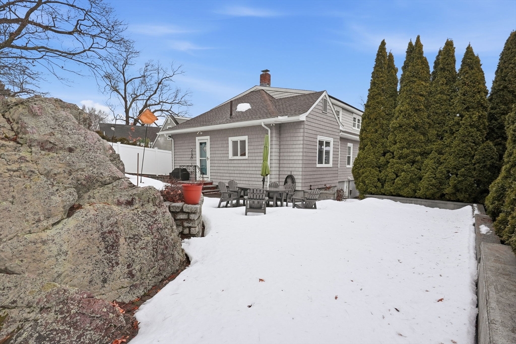 17 Vogel Street Boston, MA 02132 - Photo 40 of 43 a view of a house with a yard