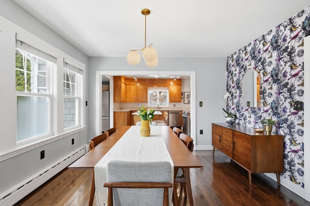 17 Vogel Street Boston, MA 02132 - Photo 5 of 43 a view of a dining room with furniture window and wooden floor